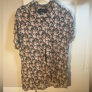 Abercrombie & Fitch Camp Collar Floral Shirt